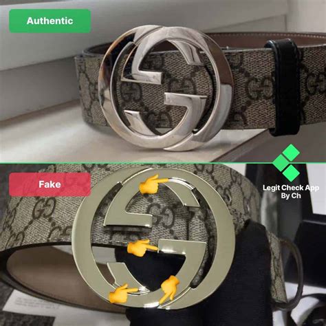 gucci belt real vs replica|how to authenticate gucci belt.